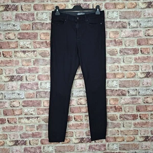 Paige Skinny Jeans Black 30 UK 12 Stretch W29 L29 Premium USA - Picture 1 of 11