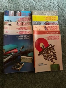 Vintage FULL YEAR The American Rifleman Magazine 1973 - Imagen 1 de 1