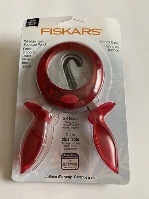 *NUEVO* Punzón de bastón de caramelo fácil de exprimir Fiskars X-Large Foto 1 de 2