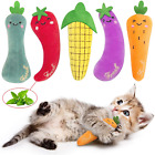 Catnip Toys Cat Toys Chew Toy Pillow Toys for Kittens Kitty, Multi-Color 5 Pack