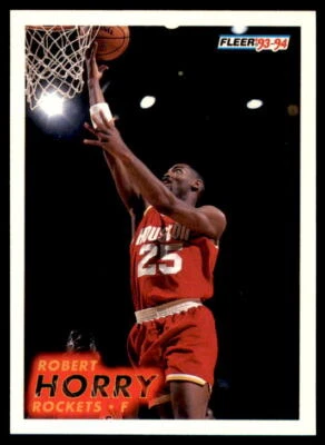 1993-94 Fleer Houston Rockets Basketball  #77 Robert Horry MINT - Image 1 of 2