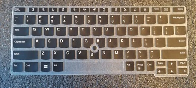 keyboard skin for 2021 Lenovo ThinkPad X1 Titanium Yoga (13.5”) 2 in 1 Laptop - Image 1 of 4