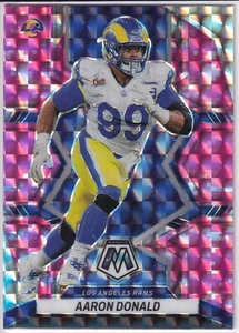 Aaron Donald 2022 Panini Mosaic Pink Camo #112 - Los Angeles Rams - Bild 1 von 2