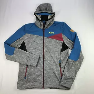 Louis Garneau Mid Season Womens XL Full Zip Hooded Cycling Hoodie Jacket - Picture 1 of 8