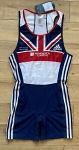 Adidas Pro Elite 2006 Team GB Track & Field Race Day Speed Suit New Size M 