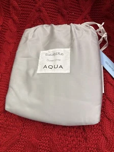 Aqua Eukalyptus Queen Bettbezug Taubengrau 🔵🔵 - Bild 1 von 2