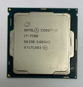 Intel Core i7 SR338 i7-7700 3.6GHz 8M Socket 1151 Quad Core Processor / CPU - Picture 1 of 4