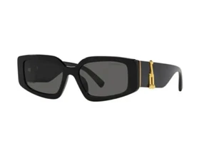 Tiffany & Co TF 4208U 8001/S4 Black / Dark Grey Lens Rectangle 54 mm Sunglasses - Picture 1 of 8