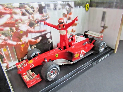 Mattel Hot Wheels Racing 1:18 Ferrari F1 M. Schumacher campione del mondo - Immagine 1 di 4