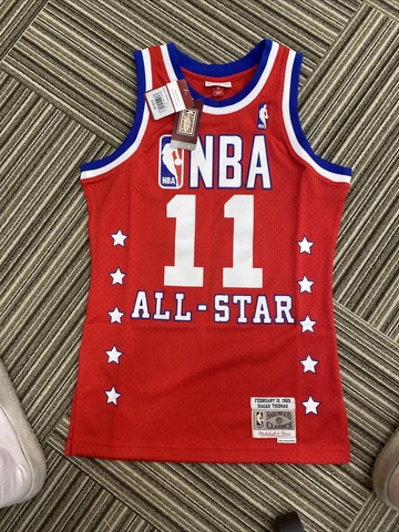 NEW MITCHELL AND NESS ISIAH THOMAS ASG SWINGMAN JERSEY SMALL Cover