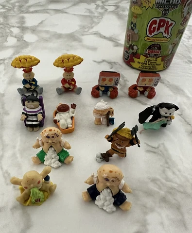 GARBAGE PAIL KIDS GPK TRASHCAN MICRO FIGURE LOT Cover