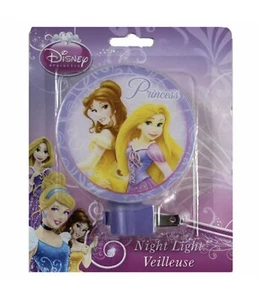 Disney Princess Manual Night Light Belle and Tangled Rapunzel New In Box - Picture 1 of 4