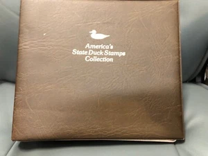 1988 America’s State Duck Stamp Fleetwood Collection--Face Value $100++ NH & COA - Picture 1 of 18