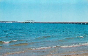 Emerson Harrington Bridge Postcard Cambridge Md - Bild 1 von 2