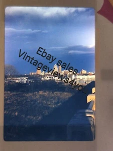 Kodachrome 1960s Tulsa View From Brady Street Bridge Cityscape slide 1961 photo - Picture 1 of 3