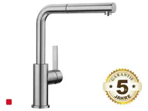 Blanco Lanora-S 525 126 Edelstahl Gebürstet Niederdruckarmatur Ausziehauslauf - Bild 1 von 6
