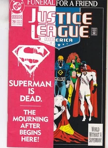 DC COMICS JUSTICE LEAGUE AMERICA #70 JANUARY 1993 FAST P&P SAME DAY DISPATCH - Picture 1 of 1