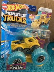Hot Wheels Monster Trucks Board Wild New Release 2023 Freestyle Wreckers 1/11 - Picture 1 of 8