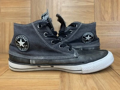 РЕДКАЯ🔥 Converse город туристическая утка загрузки из черной кожи холст Sz 10 Мужская обувь - Изображение 1 из 4