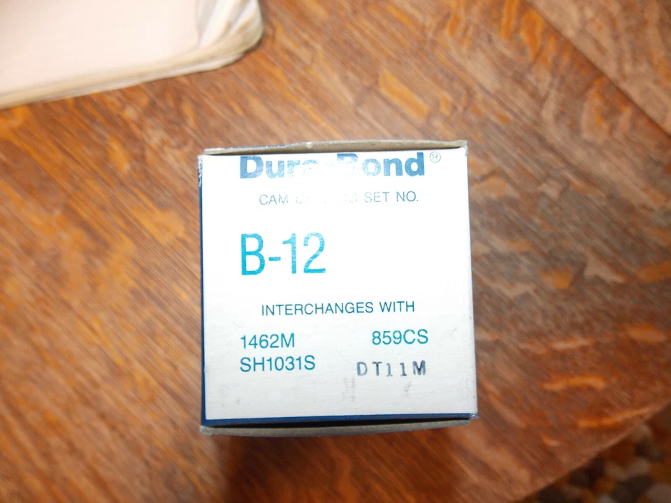 Dura-Bond Bearings B12 Engine Camshaft Bearing Set Buick 3.0 3.8 V6 1975-1985 Foto 1 de 4
