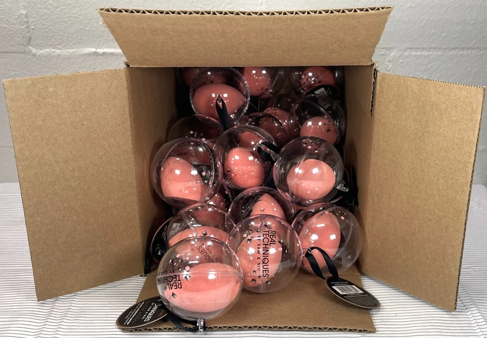 Estuche de 25 Esponja Mezcladora Real Techniques Miracle Complexion Base 3 n 1 Foto 1 de 4