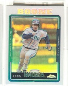 2005 Topps Chrome REFRACTOR Bret Boone VERY TOUGH other singles available