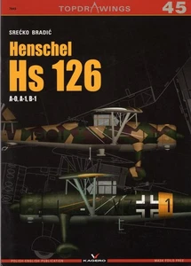 Henschel Hs 126 - Kagero Topdrawings No. 45 - Foto 1 di 1