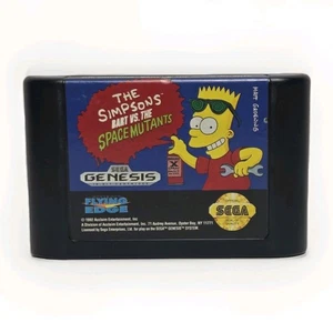 I Simpson: Bart vs. The Space Mutants (Sega Genesis, 1992) solo carrello gioco  - Foto 1 di 4