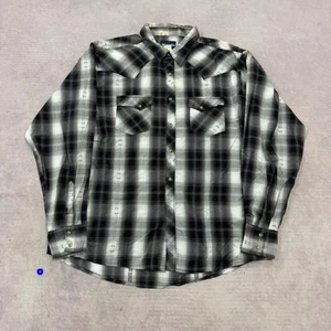 Wrangler Western Shirt checked patterned long sleeve with chest pockets Women s - Picture 1 of 5