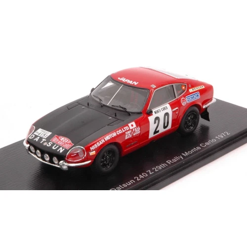 DATSUN 240 Z N.20 29th MONTE CARLO 1972 T.FALL-M.WOOD 1:43 Spark Model Auto Rall - Photo 1/1