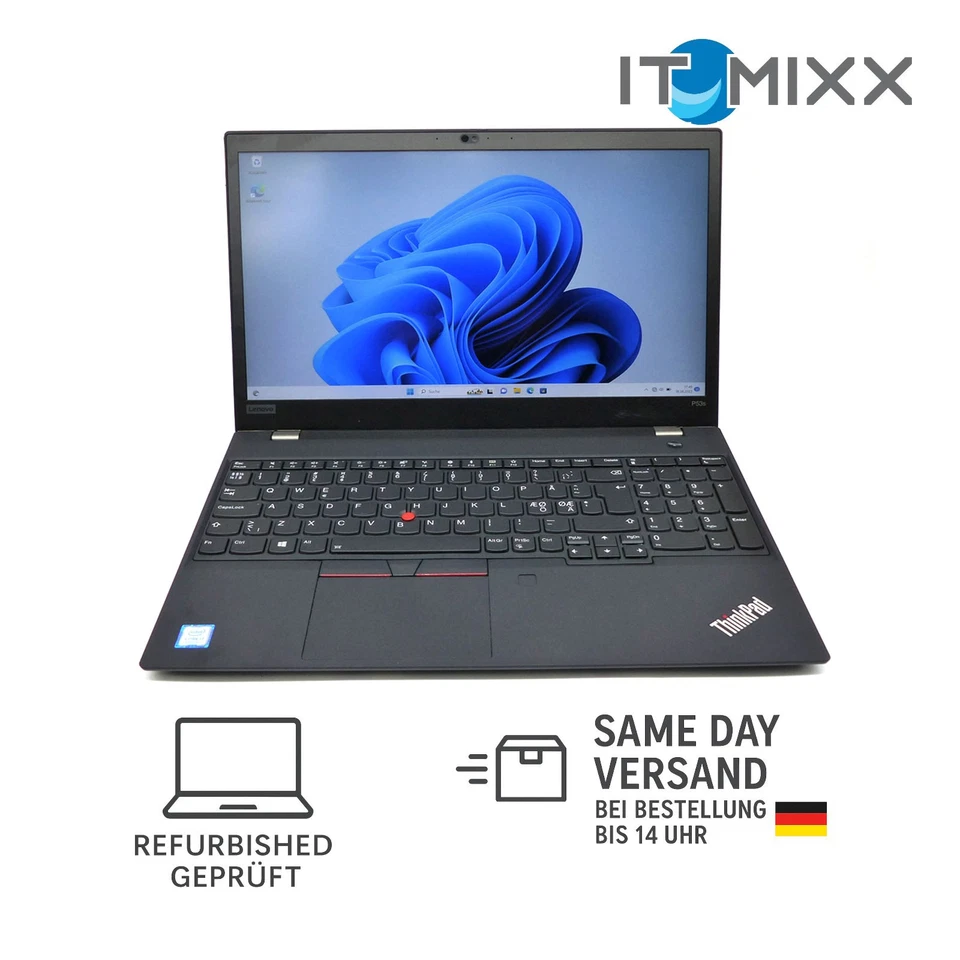 Lenovo ThinkPad P53s Core I7-8565U 1,80GHz 15" FHD 16GB 512GB Nvidia P520 LTE - Imagen 1 de 4