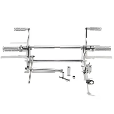 Controles delanteros de aluminio 6" estriberas acoplamiento para Yamaha Virago 535 XV535 XV400 Foto 1 de 4