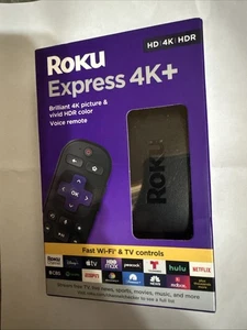 Roku Express 4K+ | Streaming Media Player HD/4K/HDR with Smooth Wireless Streami - Picture 1 of 6