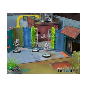 Customeeple Infinity Building & Terrain Neon City Gates Pack Nuevo - Imagen 1 de 1