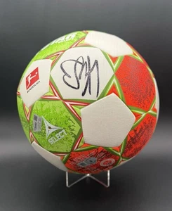 Erling Haaland Bundesliga Autographed Logo Soccer Ball - Beckett Authenticated! - Picture 1 of 7