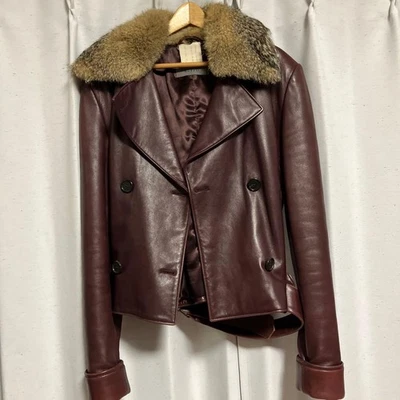 Abrigo Riders Vintage Cuero RUFFO 36 M Marrón Otoño/Invierno Foto 1 de 4