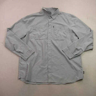 Camisa Mountain Hardwear Para Hombre XL Manga Larga Bolsillos Frente a Presión Exterior Foto 1 de 4