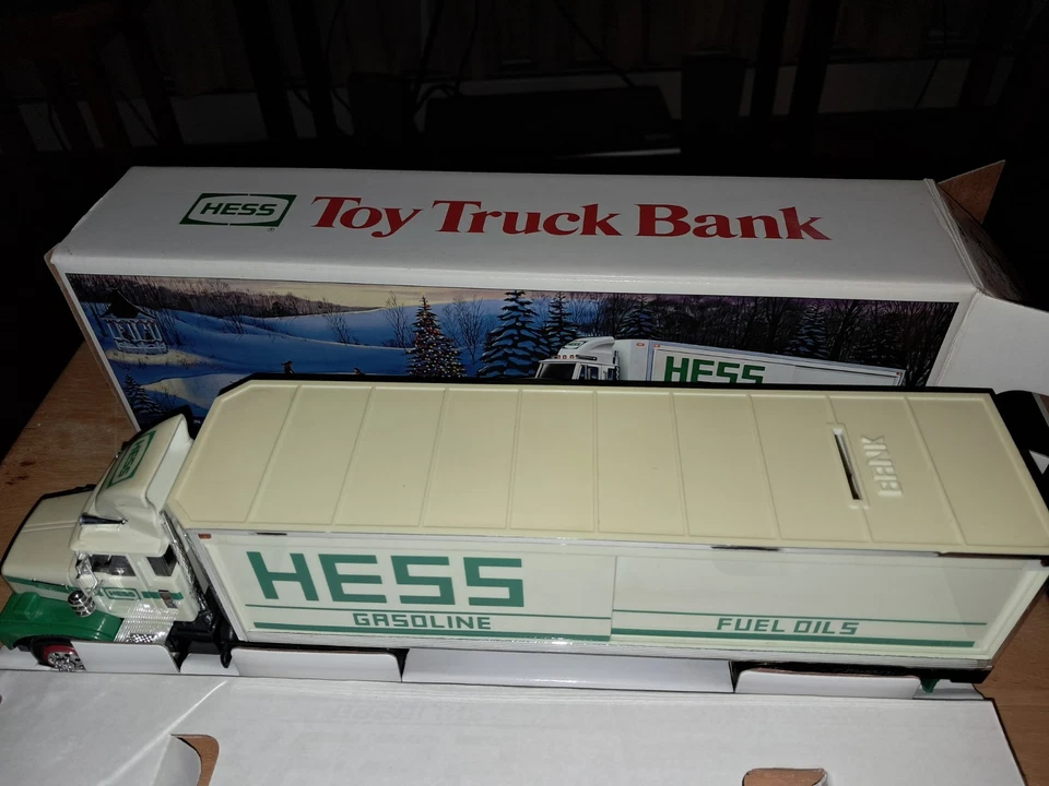 Banco de camión de juguete Hess 1984 con caja original Foto 1 de 1