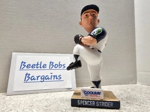 Spencer Strider Gwinnett Stripers MiLB 2024 SGA Figurine Missing Mustache  - Picture 1 of 8