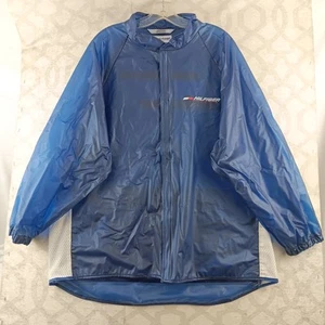 Tommy Hilfiger Athletics Rain Jacket Mens Large Blue - Picture 1 of 9