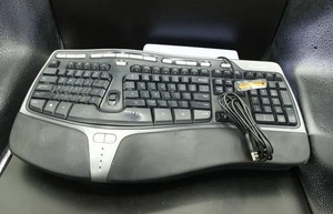 Microsoft Natural Ergonomic Keyboard 4000 v1.0, kabelgebunden, getestet, KU-0462 - Bild 1 von 3