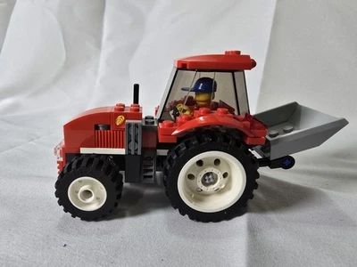 Juego de tractor Lego City Farm 2009 #7634 completo con minifigura - sin manual ni caja Foto 1 de 4