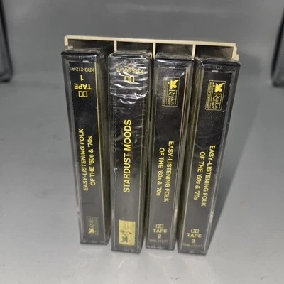 READER'S DIGEST Easy Listening Folk 60s And 70s Cassettes 1 2 3 Stardust Moods - Image 1 of 4