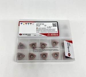 10 piezas WCMT06T308 WP230 Insertos de carburo CNC U Taladro Hoja de taladro de agujero poco profundo - Imagen 1 de 3
