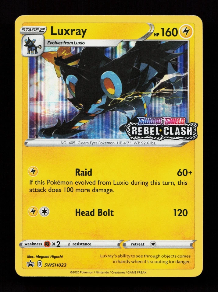 Luxray SWSH023 Promo SWSH: Sword & Shield Promo Cards Pokémon Card - Image 1 of 2