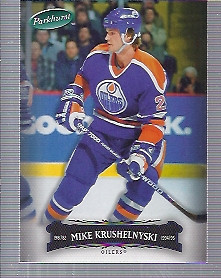 2006-07 Parkhurst Oilers Hockey Card #104 Mike Krushelnyski