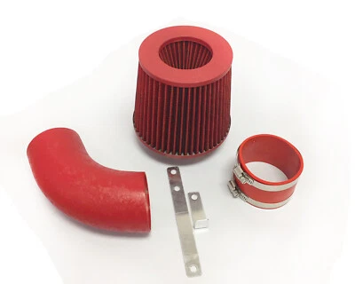 Kit de admisión de aire recubierto rojo para Volkswagen Golf Jetta Cabrio 1993-1998 2,0 L L4 Foto 1 de 3