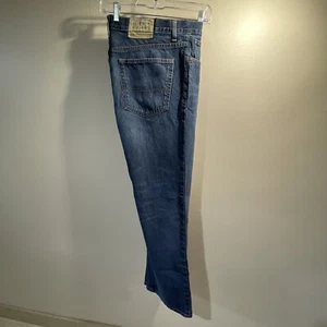 Tommy Hilfiger Mens Blue Denim Medium Wash Bootcut Jeans Size 36X30 - Picture 1 of 5