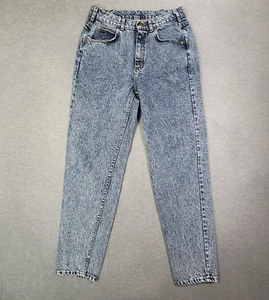 Vintage Lee Jeans Herren 32x34 (Passform 28x32) Blau Acid Wash Tapered Made in USA - Bild 1 von 10