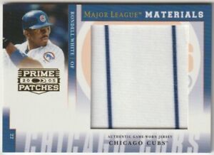 2005 Donruss Prime Patches #MLM-40 Rondell White Major League Materials Jumbo